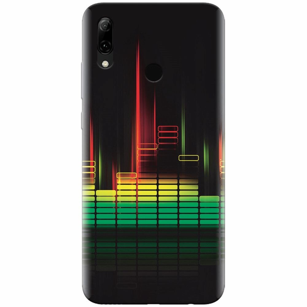 Husa silicon pentru Huawei P Smart 2019, Abstract Dj Sound System
