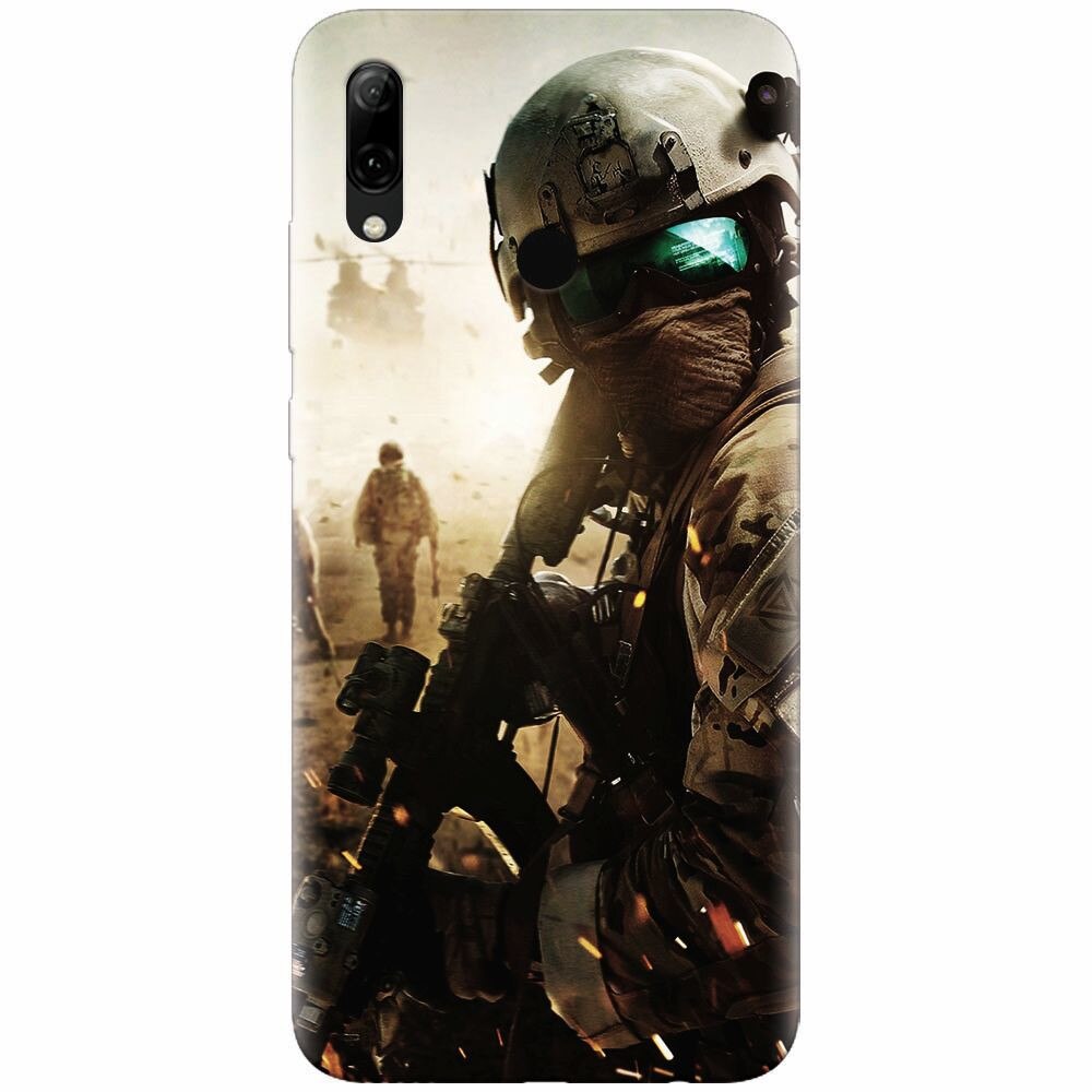 Husa silicon pentru Huawei P Smart 2019, Battlefield