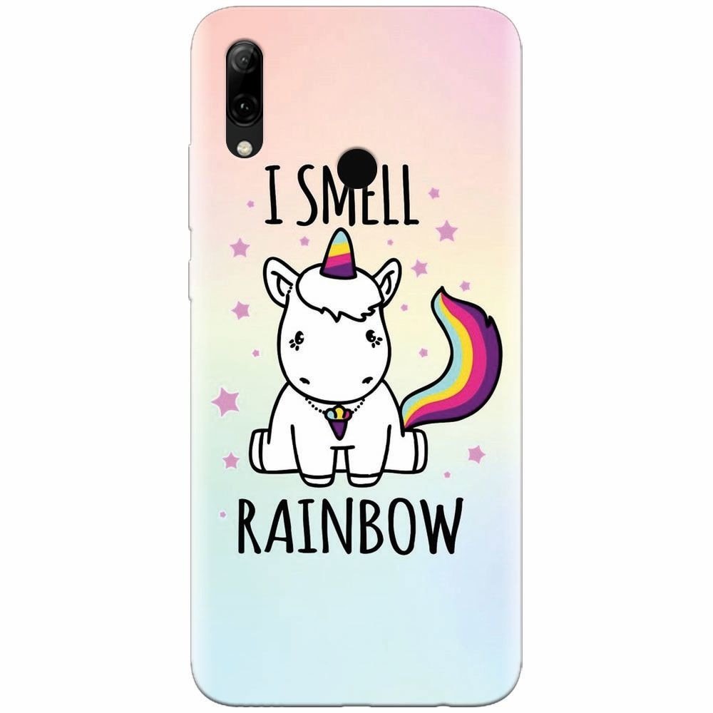 Husa silicon pentru Huawei P Smart 2019, I Smell Rainbow