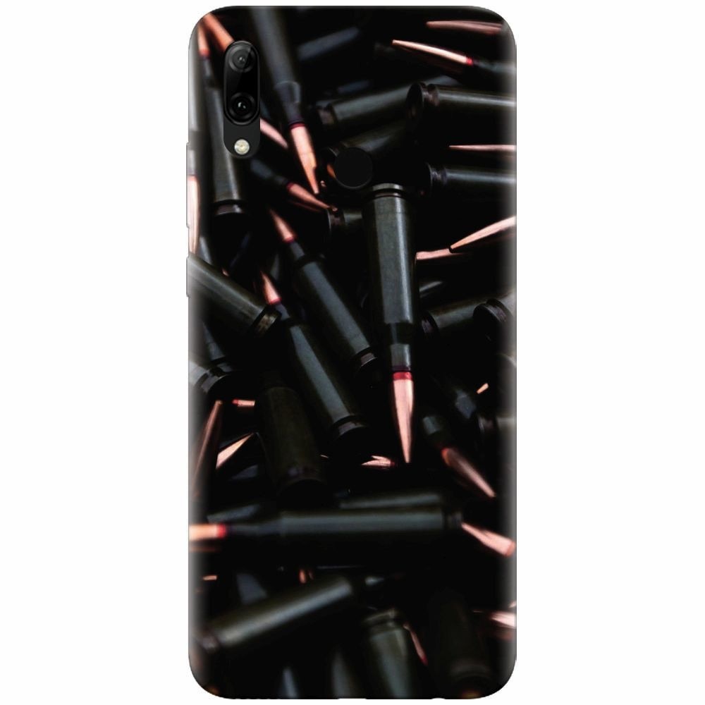 Husa silicon pentru Huawei P Smart 2019, Ammunition Bullets