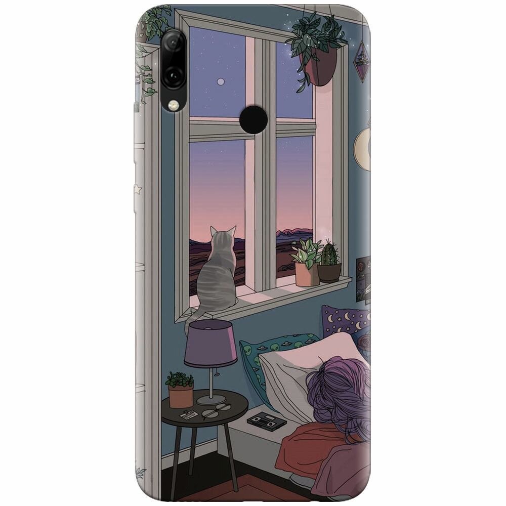 Husa silicon pentru Huawei P Smart 2019, Girl Room