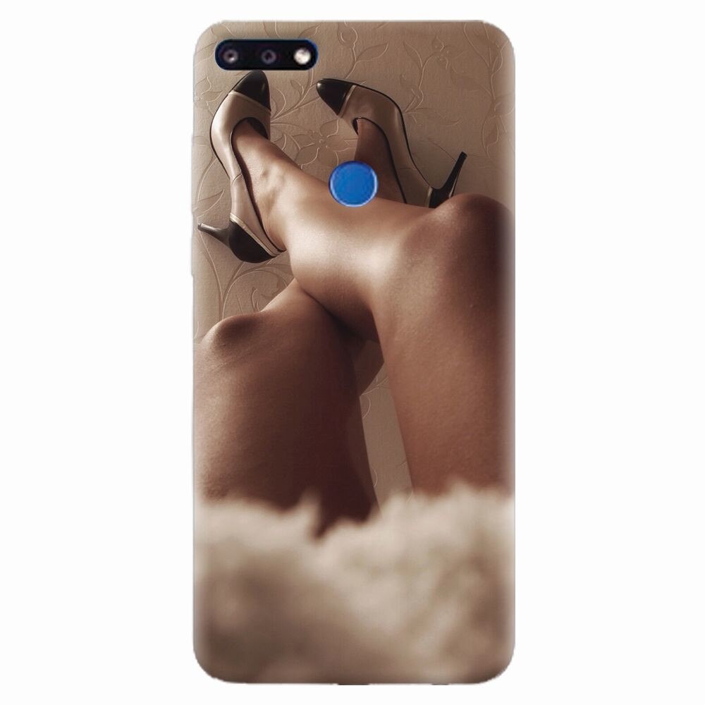 Husa silicon pentru Huawei Y7 Prime 2018, Sexy Legs
