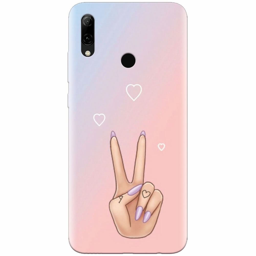 Husa silicon pentru Huawei P Smart 2019, Victory Love