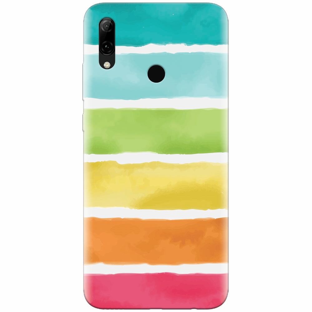 Husa silicon pentru Huawei P Smart 2019, Watercolors