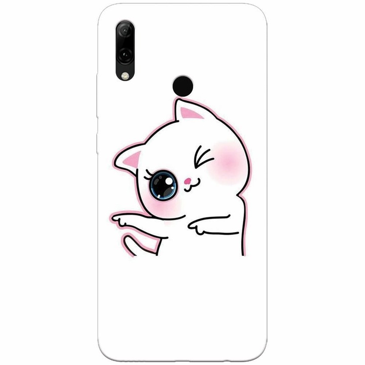 Szilikon tok Huawei P Smart 2019-hez, Cute Kitty