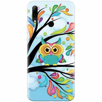 Husa silicon pentru Huawei P Smart 2019, Owl 101 Husa silicon pentru Huawei P Smart 2019, Owl 101