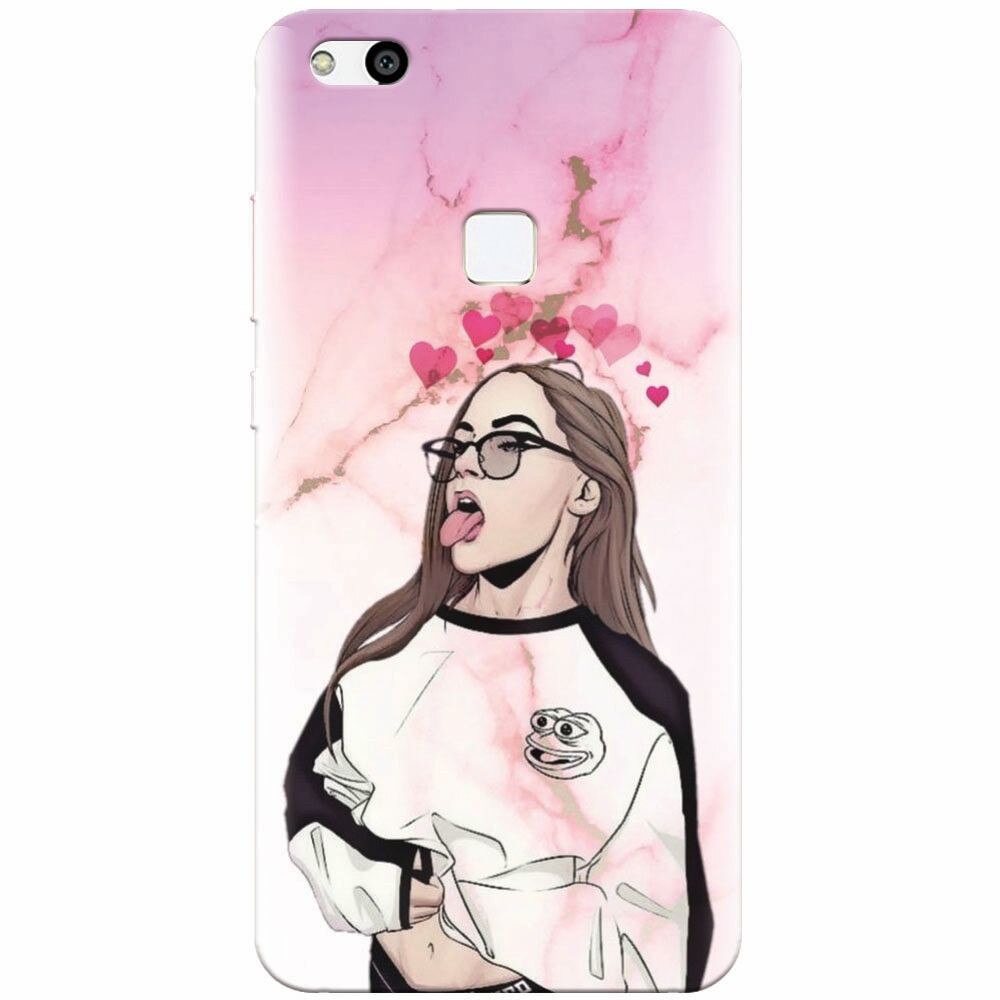 Husa silicon pentru Huawei P10 Lite, Bad Girl