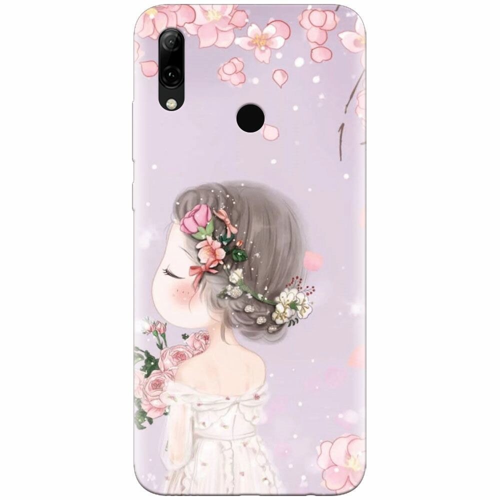 Husa silicon pentru Huawei P Smart 2019, Girl 001