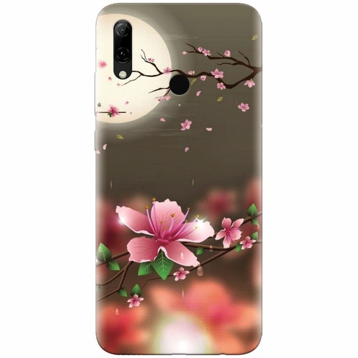 Szilikon borítás kompatibilis a Huawei P Smart 2019, Flowers 101 telefonnal