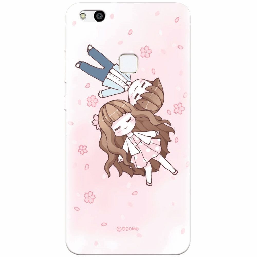 Husa silicon pentru Huawei P10 Lite, Cute Couple