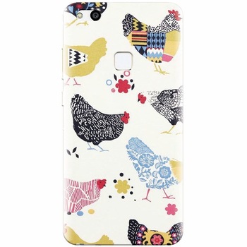 Husa silicon pentru Huawei P10 Lite, Chickens Husa silicon pentru Huawei P10 Lite, Chickens