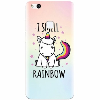 Husa silicon pentru Huawei P10 Lite, I Smell Rainbow Husa silicon pentru Huawei P10 Lite, I Smell Rainbow