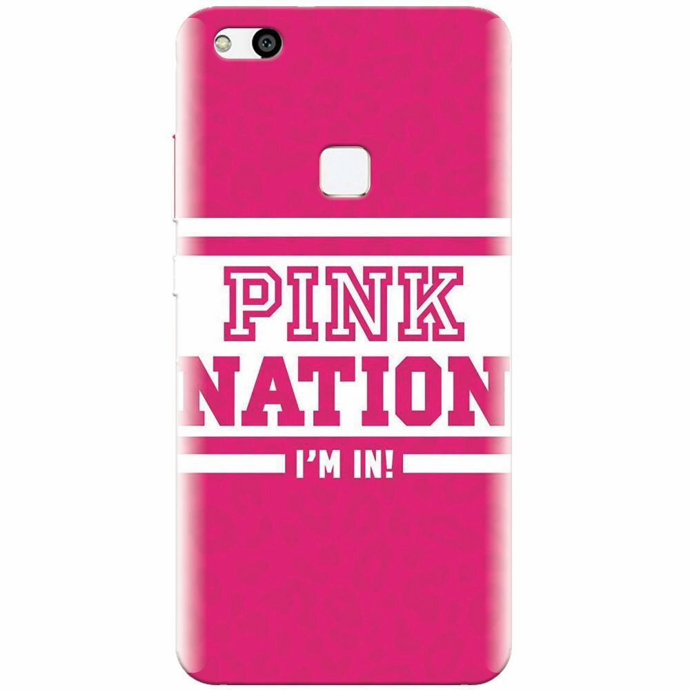 Husa silicon pentru Huawei P10 Lite, Pink Nation