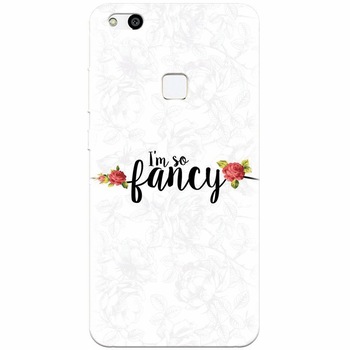 Husa silicon pentru Huawei P10 Lite, Im So Fancy Floral Husa silicon pentru Huawei P10 Lite, Im So Fancy Floral
