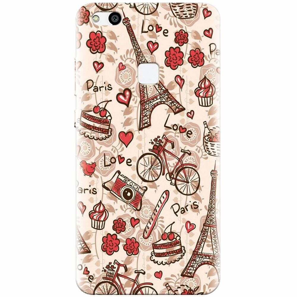 Husa silicon pentru Huawei P10 Lite, Paris Love