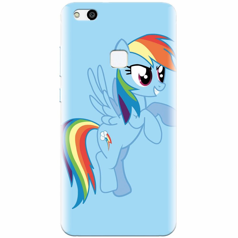 Husa silicon pentru Huawei P10 Lite, Rainbow Dash