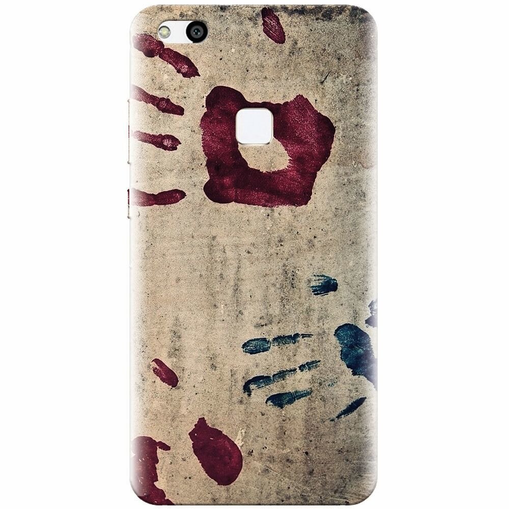 Husa silicon pentru Huawei P10 Lite, Handprints