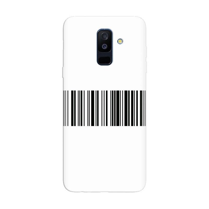 Husa silicon pentru Samsung Galaxy A6 Plus 2018, Bar Code