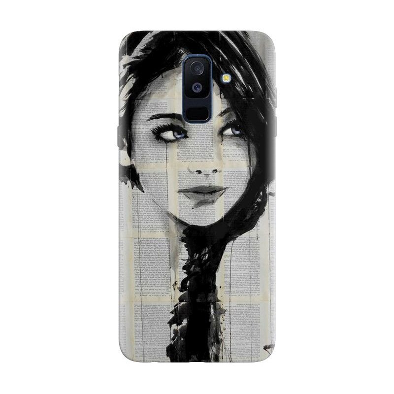 Husa silicon pentru Samsung Galaxy J8 2018, Blue Eyes