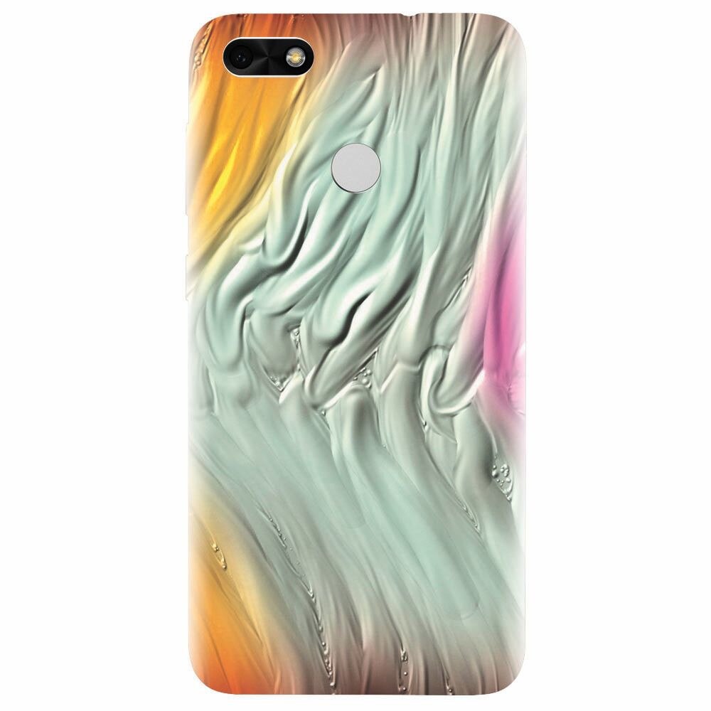 Husa silicon pentru Huawei Y6 Pro 2017, Attractive Abstract Design