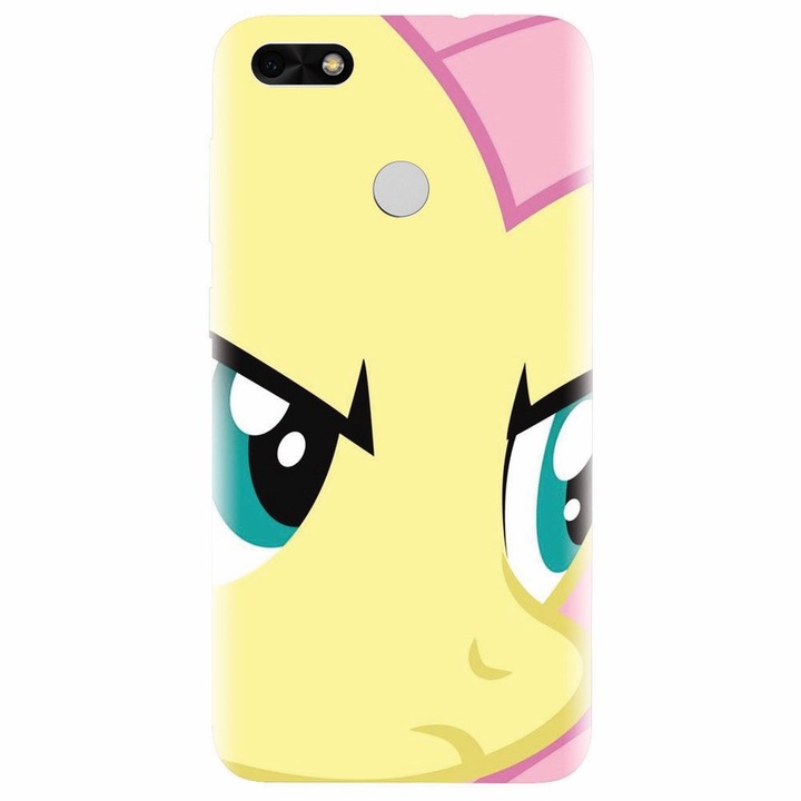 Силиконов кейс за Huawei P9 Lite mini, Close Up Fluttershy My Little Pony Friendship Is Magic