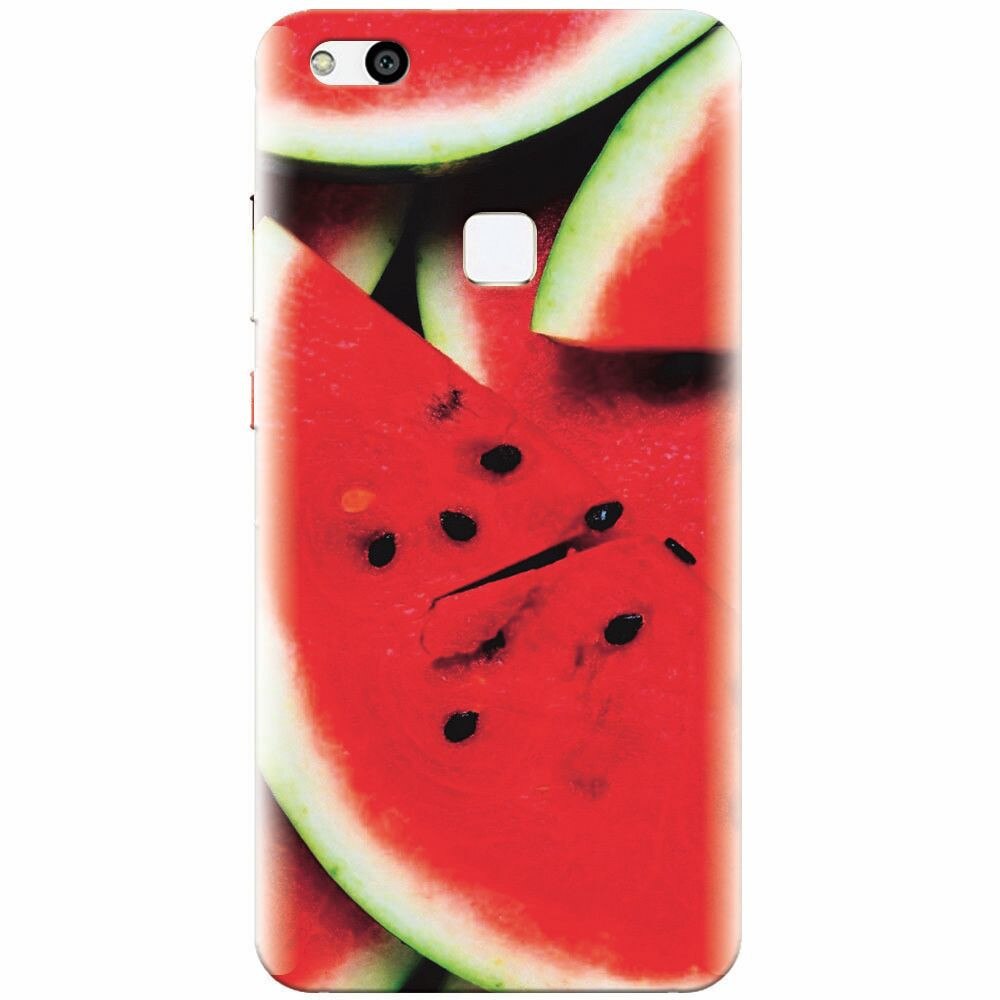 Husa silicon pentru Huawei P10 Lite, S Of Watermelon Slice