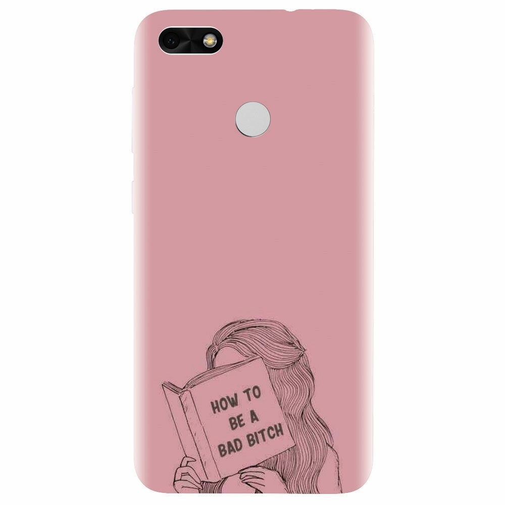 Husa silicon pentru Huawei Y6 Pro 2017, How To Be A Bad