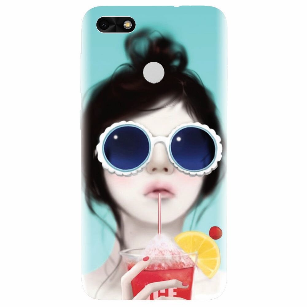 Husa silicon pentru Huawei Y6 Pro 2017, Cute Girly 001