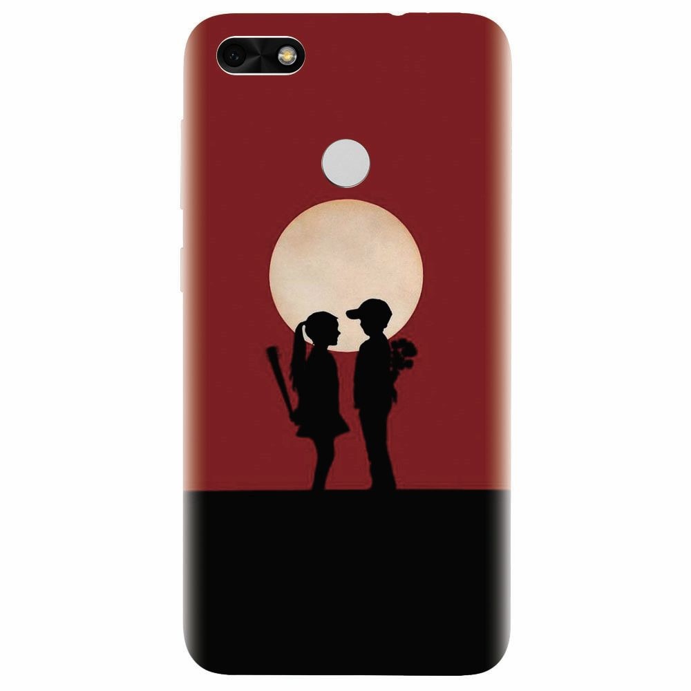Husa silicon pentru Huawei Y6 Pro 2017, Boy Girl Love Story