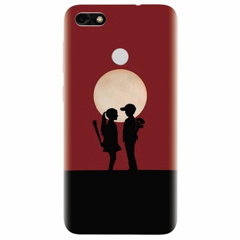 Husa silicon pentru Huawei P9 Lite mini, Boy Girl Love Story Husa silicon pentru Huawei P9 Lite mini, Boy Girl Love Story