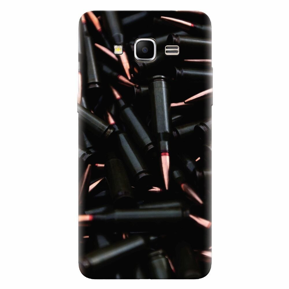 Husa silicon pentru Samsung Grand Prime, Ammunition Bullets