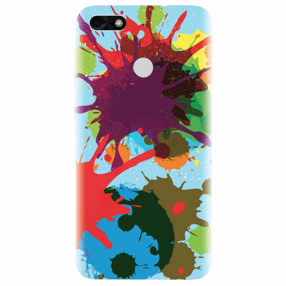 Husa silicon pentru Huawei P9 Lite, Holi Splash