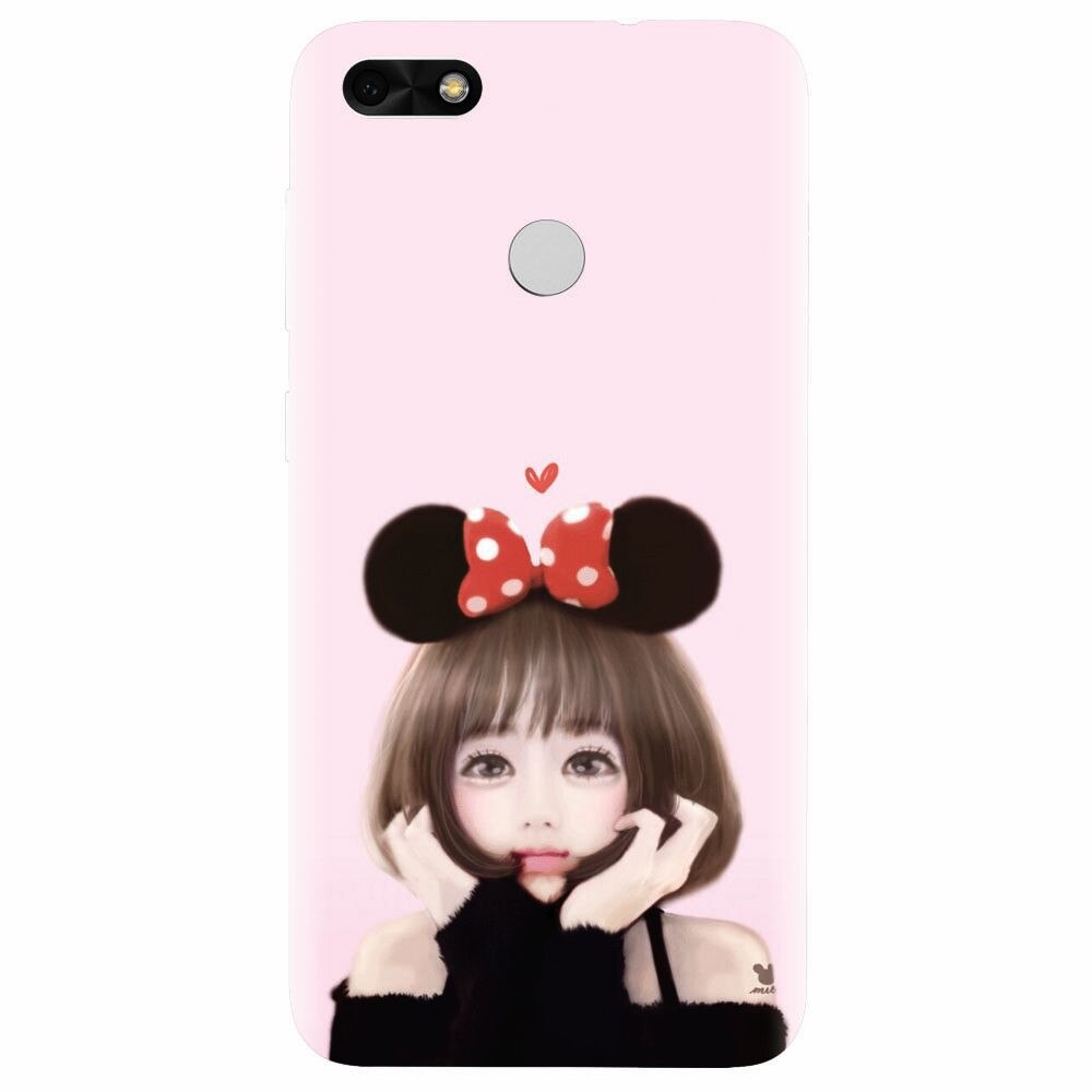 Husa silicon pentru Huawei P9 Lite, Girly 002