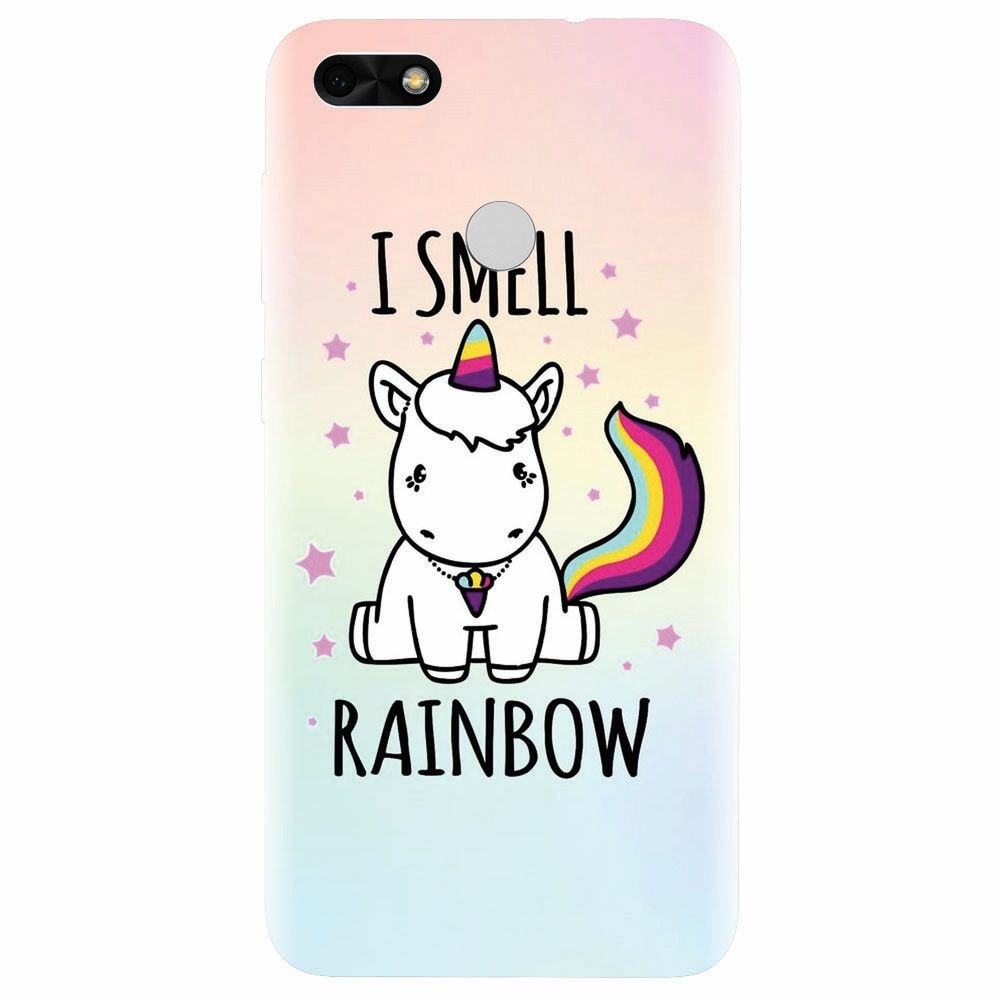 Husa silicon pentru Huawei P9 Lite, I Smell Rainbow
