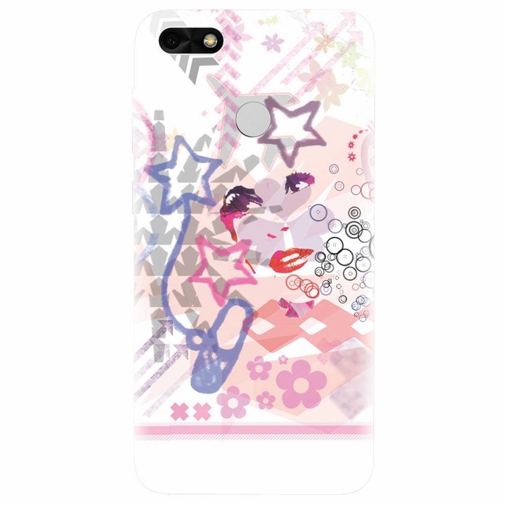 Силиконов кейс за Huawei P9 Lite mini, Girly Like