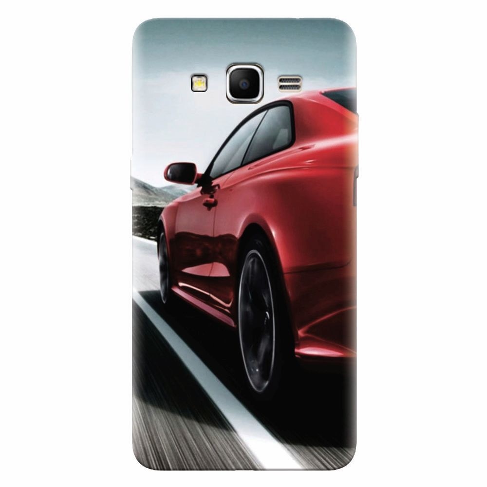 Husa silicon pentru Samsung Grand Prime, Car On Road