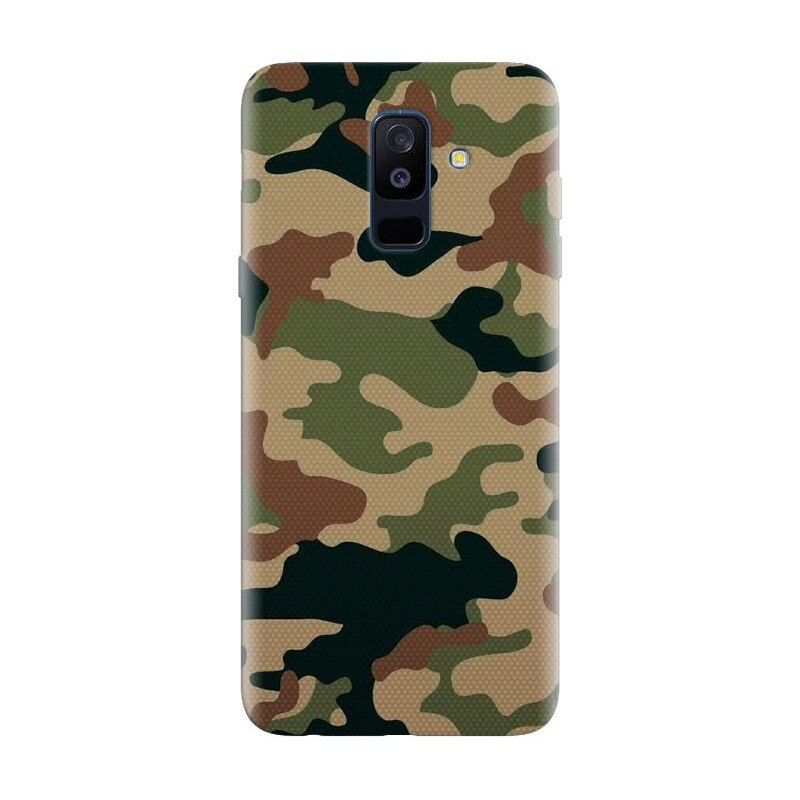 Husa silicon pentru Samsung Galaxy J8 2018, Camuflaj