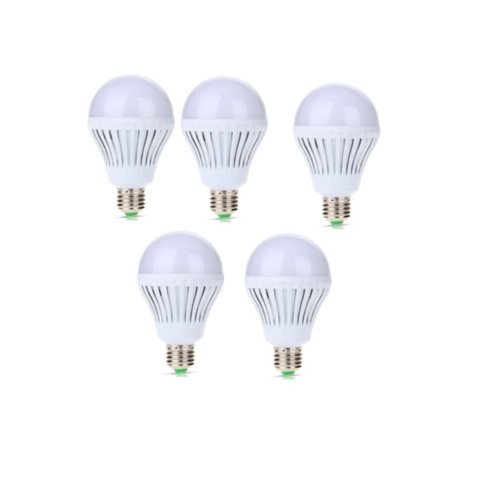 5 darab LED izzó, E27, 5W