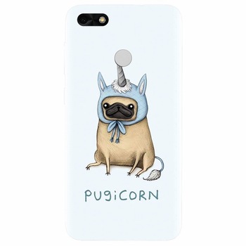 Husa silicon pentru Huawei P9 Lite mini, Pugicorn Husa silicon pentru Huawei P9 Lite mini, Pugicorn