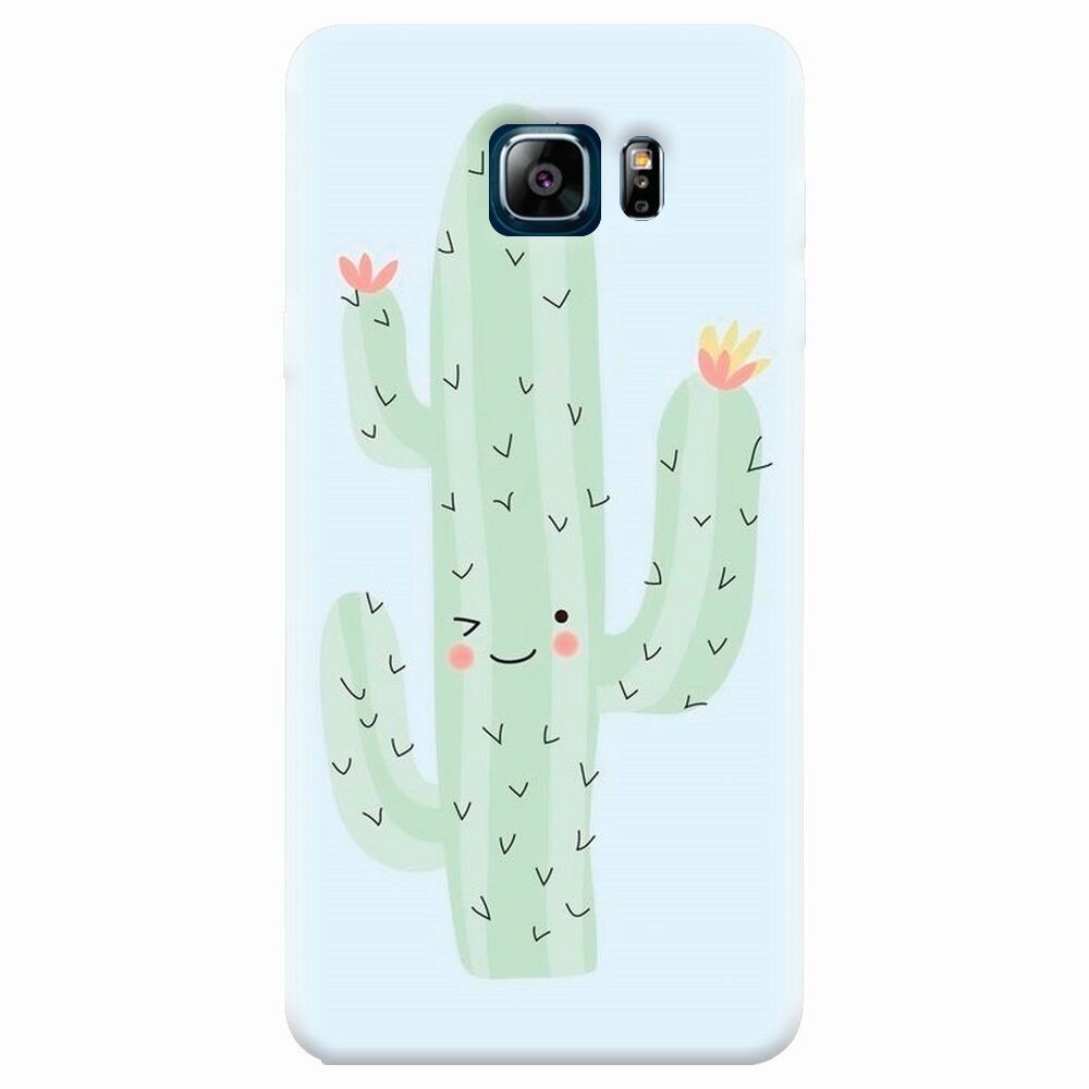 Husa silicon pentru Samsung Galaxy Note 5, Cactus