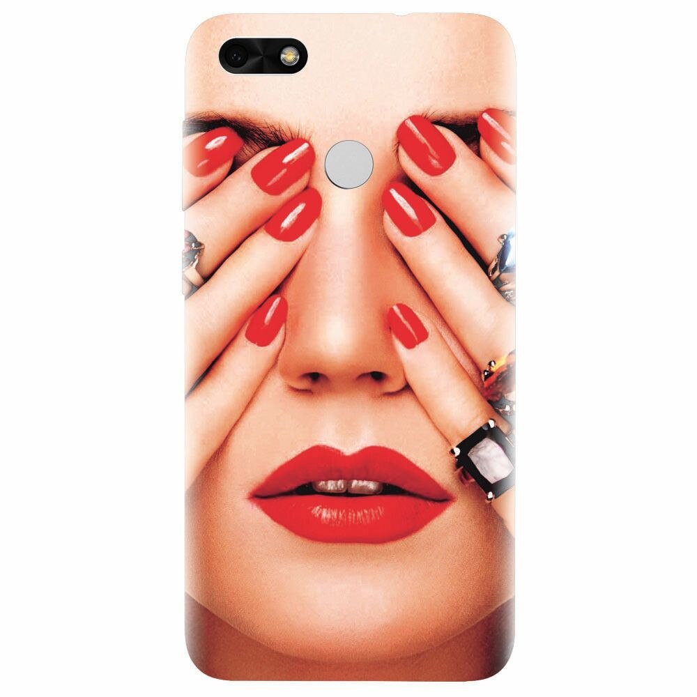 Husa silicon pentru Huawei P9 Lite mini, Rings On All Fingers