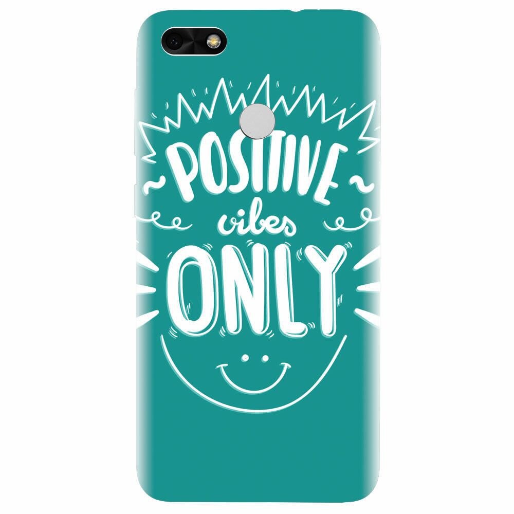 Husa silicon pentru Huawei Y6 Pro 2017, Positive Vibes