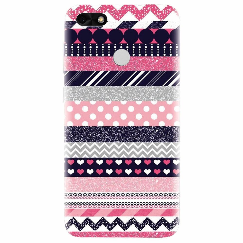 Husa silicon pentru Huawei P9 Lite mini, Love Pattern