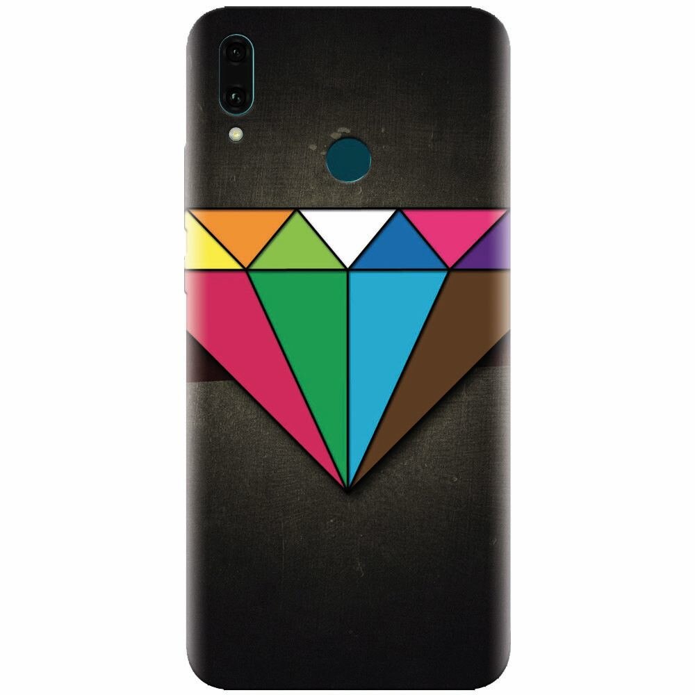 Husa silicon pentru Huawei Y9 2019, Colorful Diamond