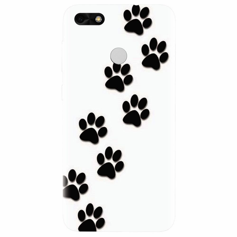 Husa silicon pentru Huawei P9 Lite mini, Dog Mark