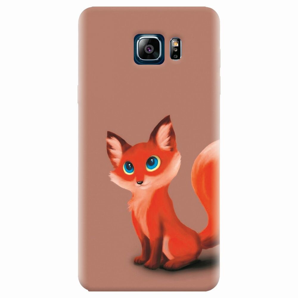 Husa silicon pentru Samsung Galaxy Note 5, Fox Cartoon Animal And