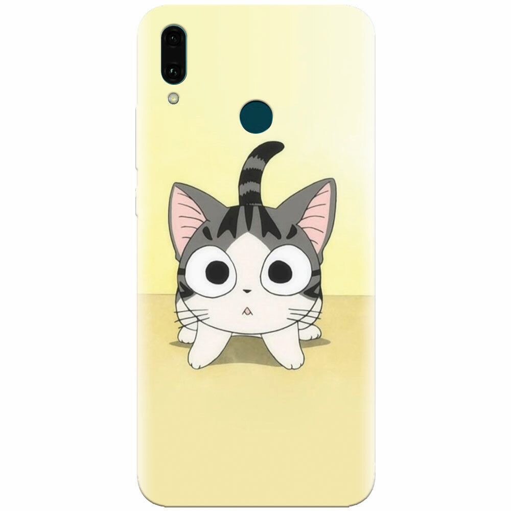 Husa silicon pentru Huawei Y9 2019, Cute Ktty