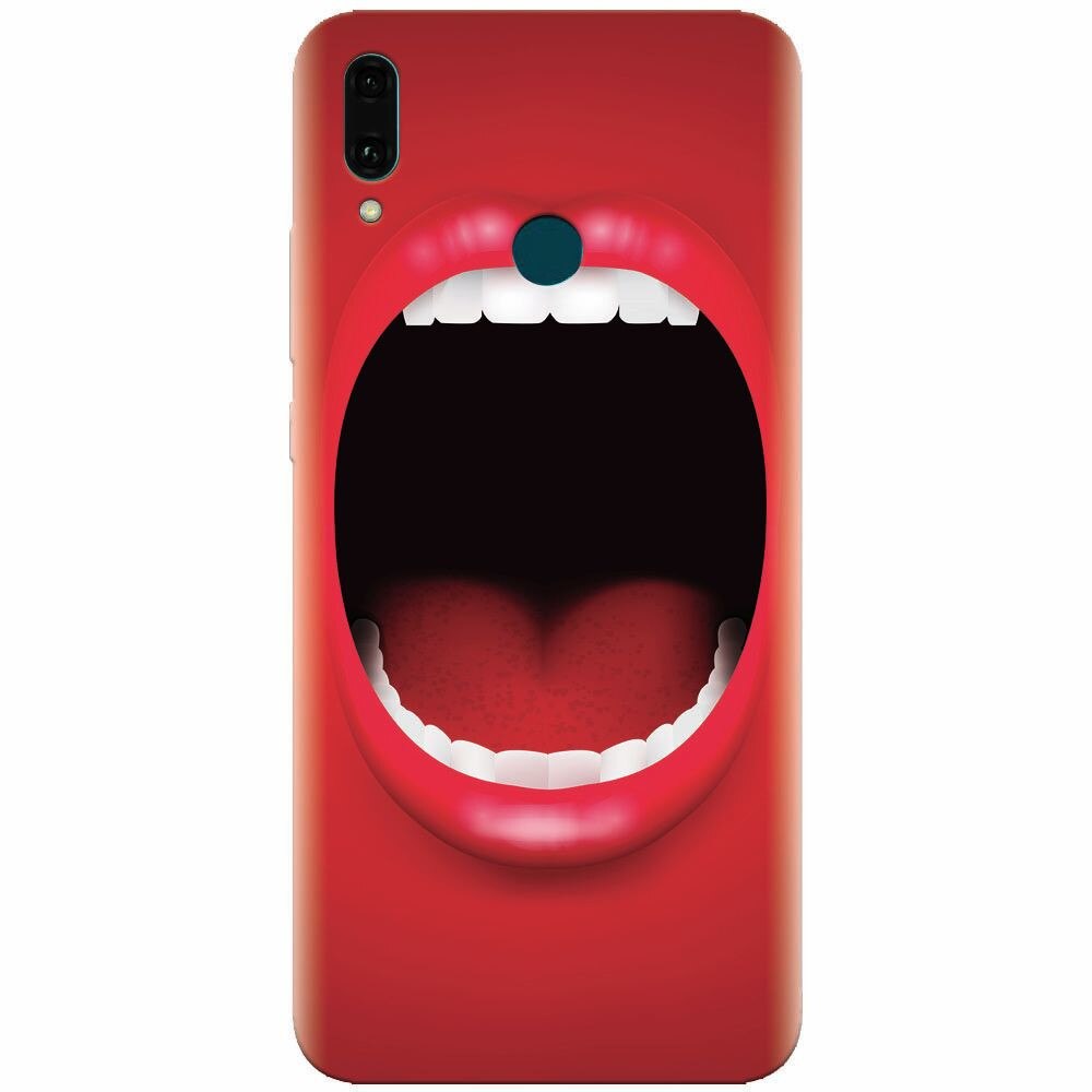 Husa silicon pentru Huawei Y9 2019, Big Mouth