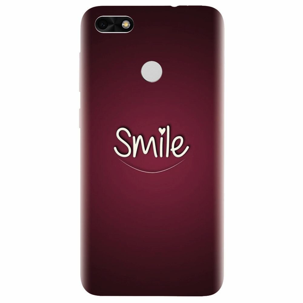 Husa silicon pentru Huawei P9 Lite mini, Smile Love