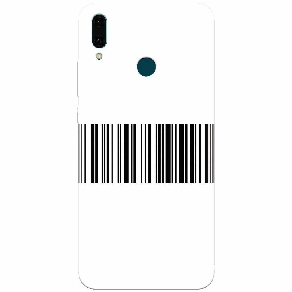 Husa silicon pentru Huawei Y9 2019, Bar Code